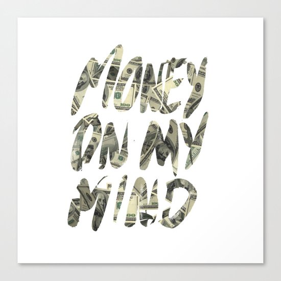 Money Canvas Print