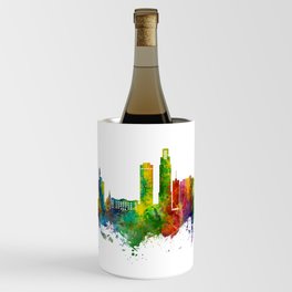 Omaha Nebraska Skyline Wine Chiller