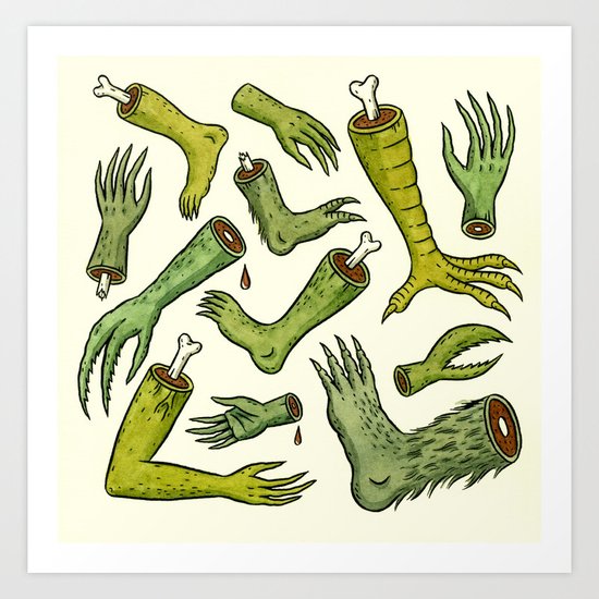 Disiecta Membra No. 2 Art Print