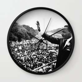 Martin Luther King March On Washington Speech Wall Clock