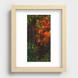 The Joy of Autumn Leaves Recessed Framed Print