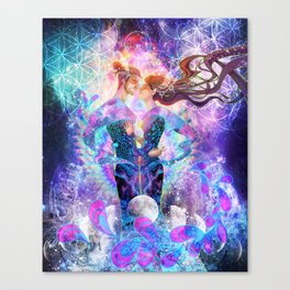 Cosmic Love Canvas Print