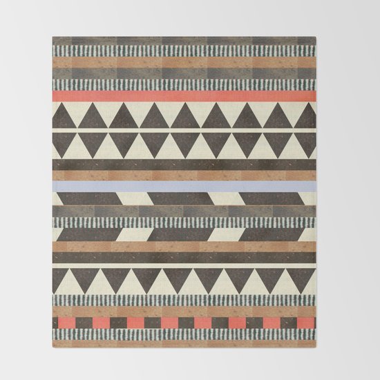 DG Aztec No.1 Throw Blanket