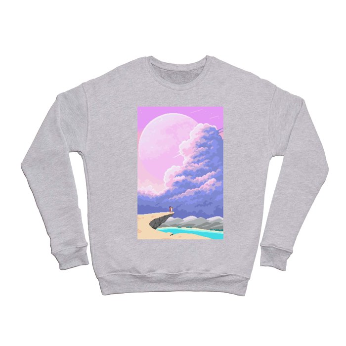 Edge of Love - Pink Sunset Crewneck Sweatshirt