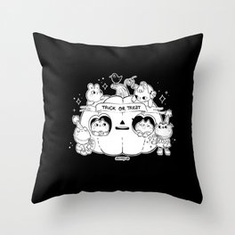 Trick Or Treat Throw Pillow