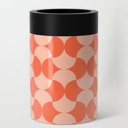 Deco 2 pattern peach Can Cooler