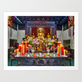 Ten Thousand Buddha Pagoda Art Print