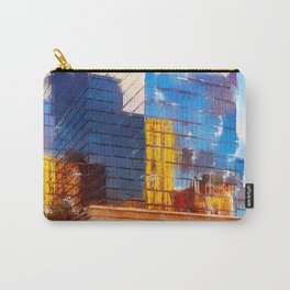 Las Vegas Strip reflections watercolor Carry-All Pouch