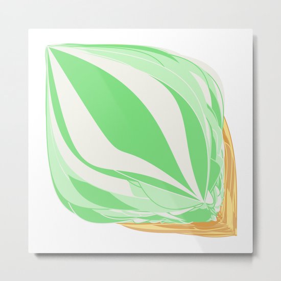 Mint Icecream Metal Print