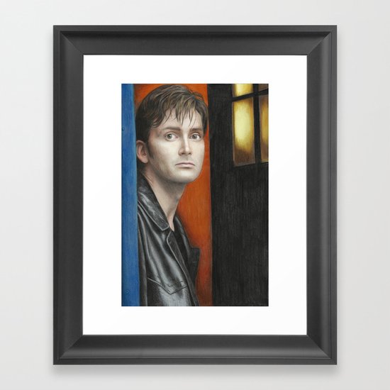 The Tenth Doctor Framed Art Print