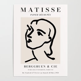Henri Matisse Woman Sketch Poster