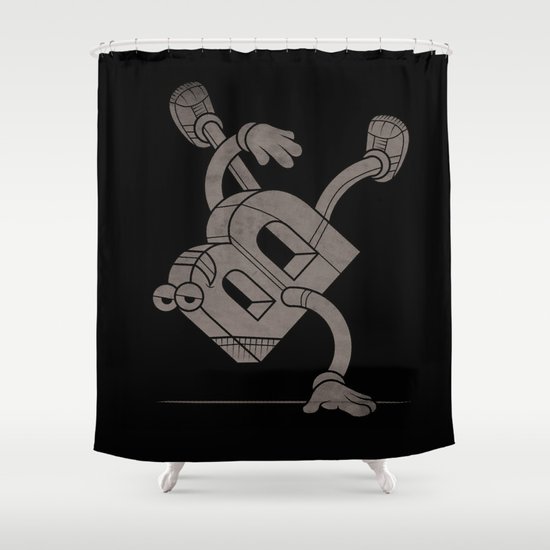 B-Boy Shower Curtain