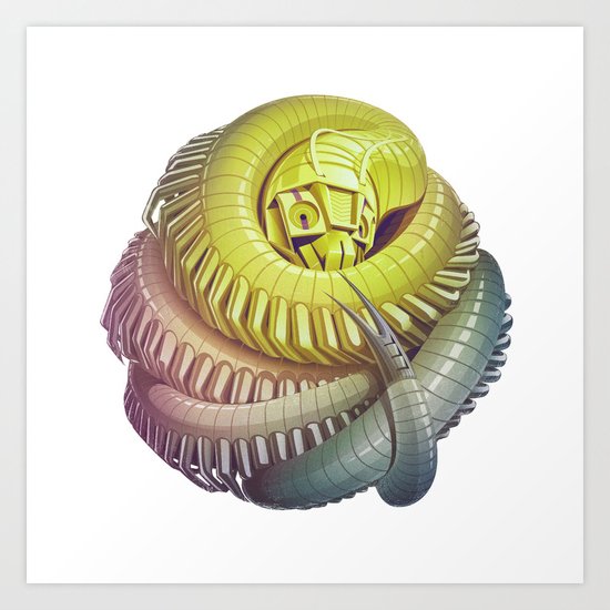 Killipede Art Print