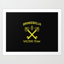 Brakebills Welters Team Art Print