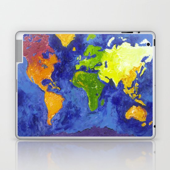 The World Laptop & iPad Skin