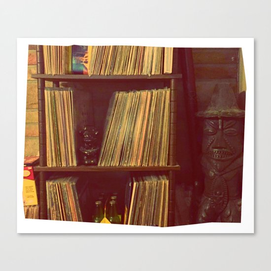 Vinyl Corner Canvas Print