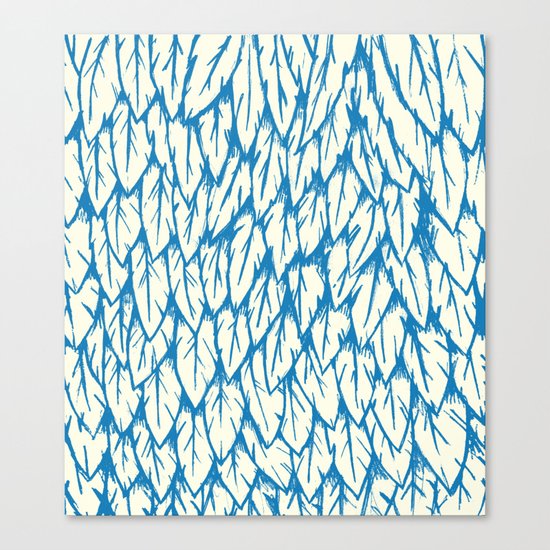 Feathered Fringe Canvas Print