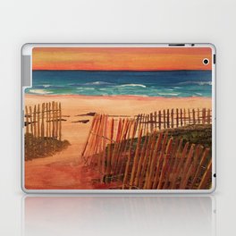 Sunset on the Beach Laptop Skin