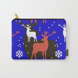 Christmas Deer Carry-All Pouch