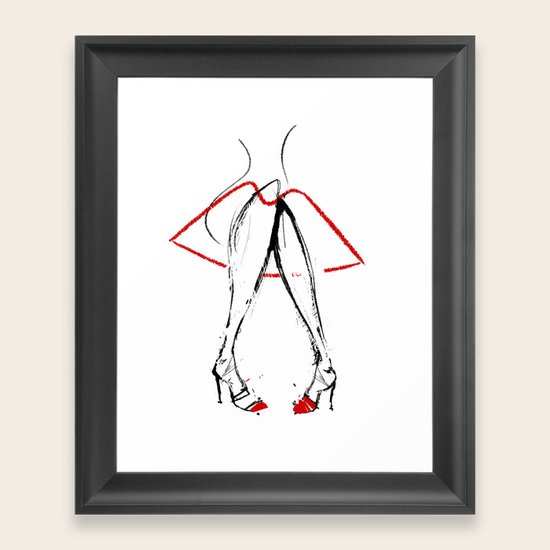 Kiss Framed Art Print