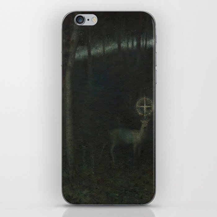 The Vision of Saint Hubert - Franz von Stuck  iPhone Skin