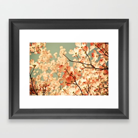 Pink Framed Art Print