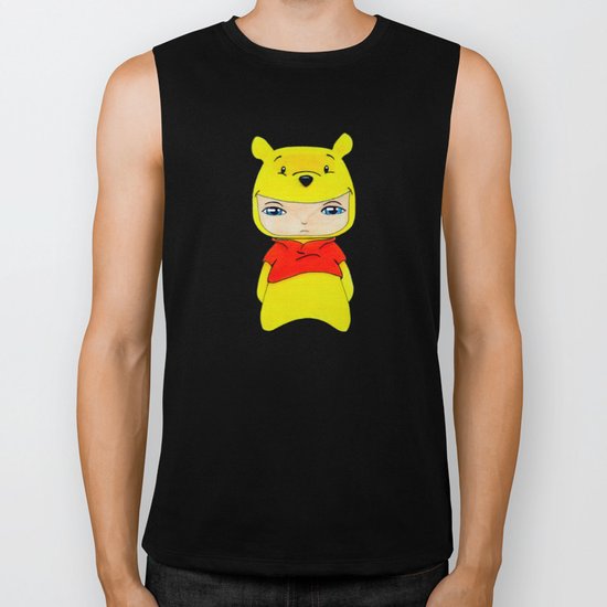 A Boy - Winnie-the-Pooh Biker Tank