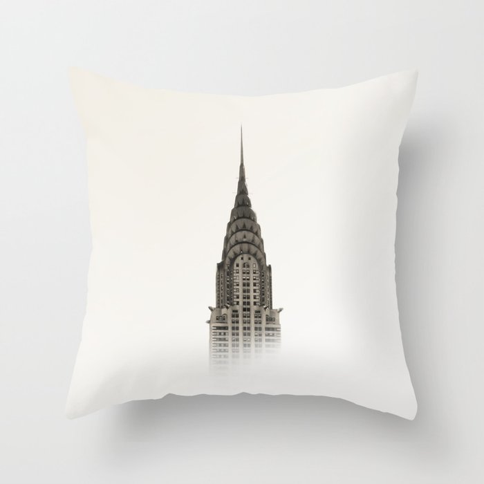 Chrysler Building - NYC Throw Pillow