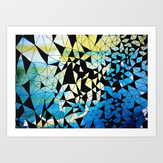 shatter Art Print