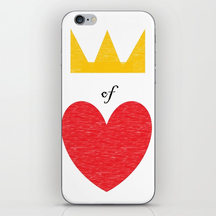 Queen of Hearts iPhone Skin