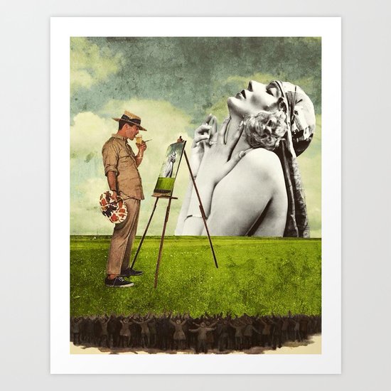 The Artist Art Print