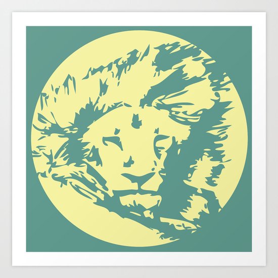 Nature Eye Art Print