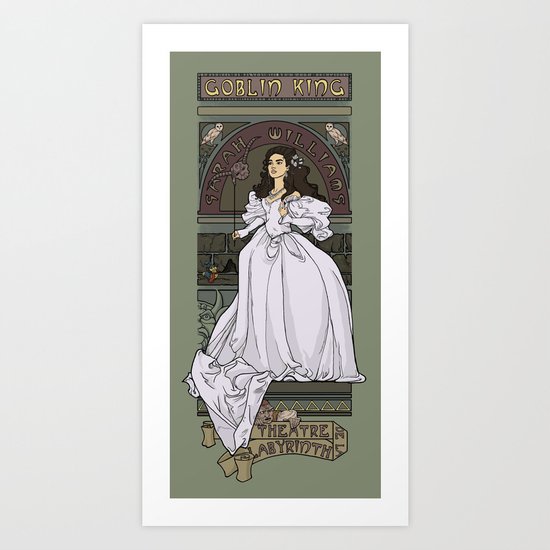 Theatre de la Labyrinth Art Print
