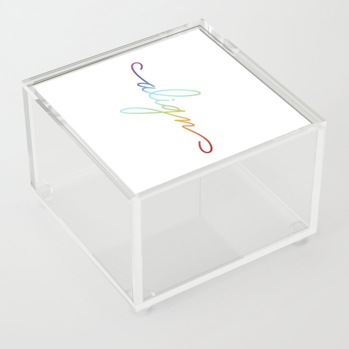Align  Acrylic Box