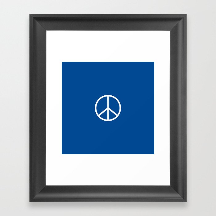 Symbol of peace 5 Framed Art Print