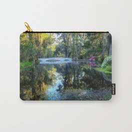The White Bridge - Magnolia Plantation and Gardens Carry-All Pouch