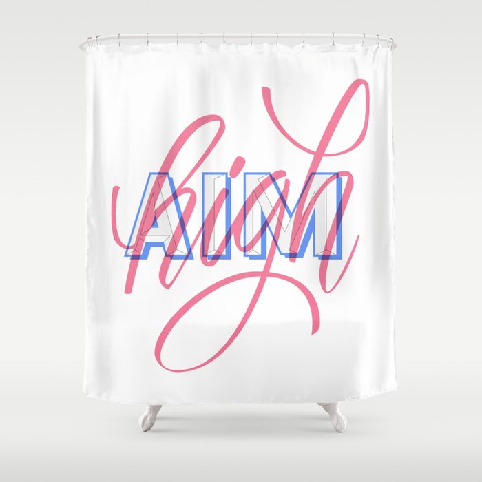 Aim High Shower Curtain