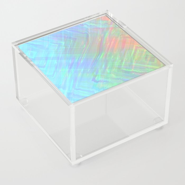 Abstract geometric shapes Acrylic Box