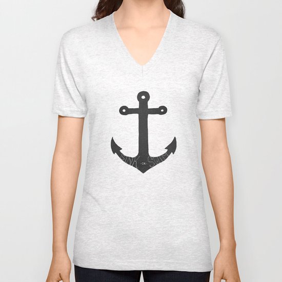 Sink or Swim Unisex V-Neck