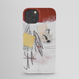 white cat disaster 2 iPhone Case