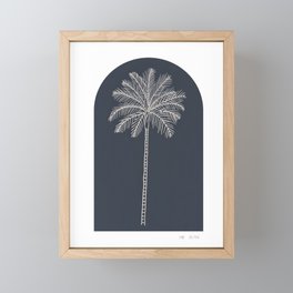 Arched Palm Tree Framed Mini Art Print