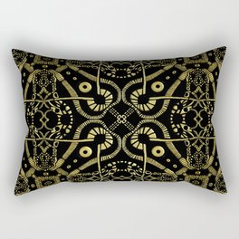 Gold_Filigree001 Rectangular Pillow