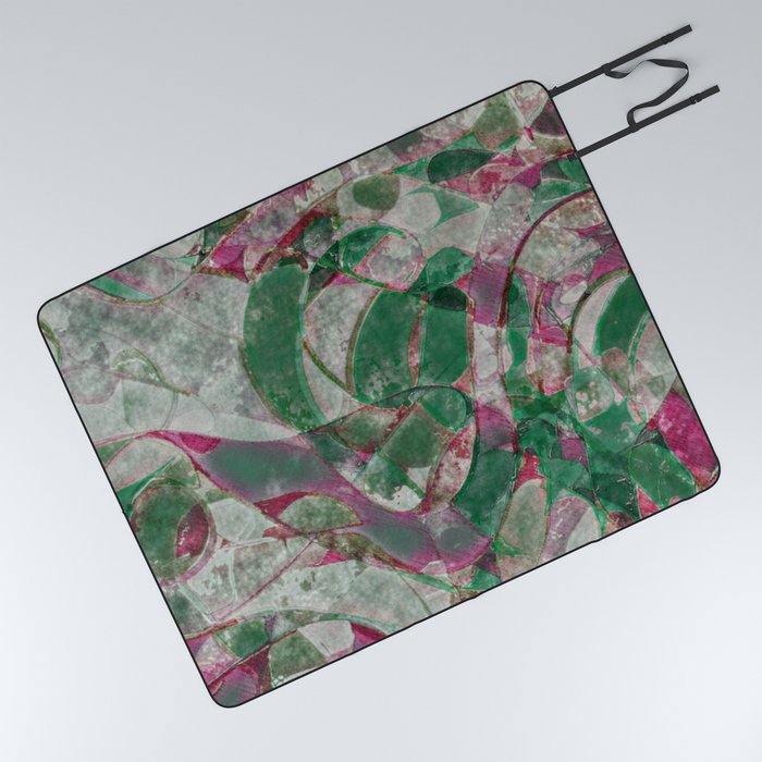 Rich Abstract 2 Picnic Blanket