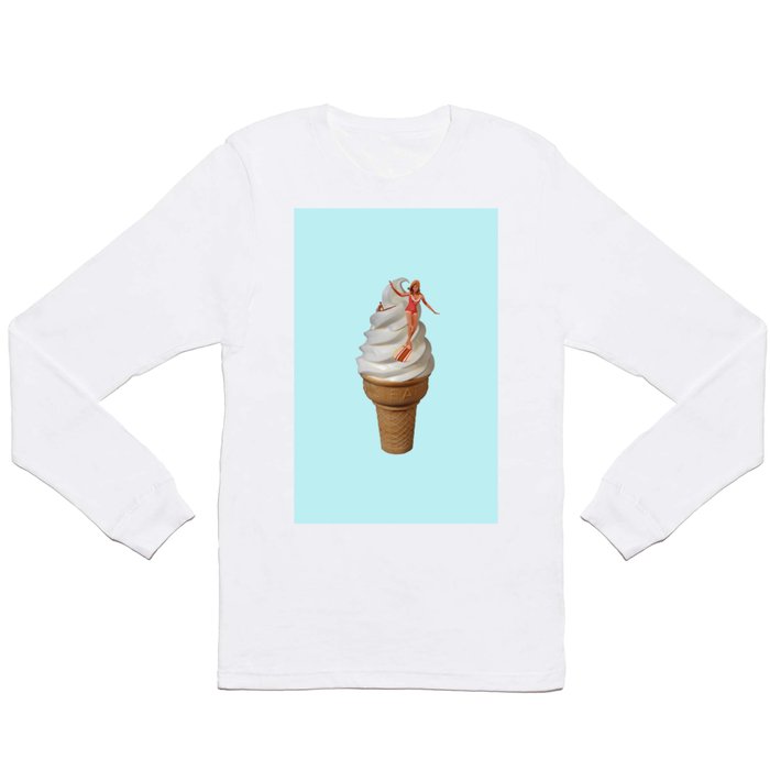 sweet surf 2 turquoise Long Sleeve T Shirt