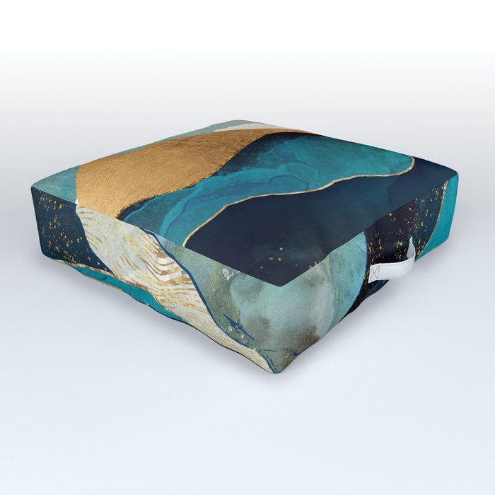 Blue Whale Outdoor Floor Cushion