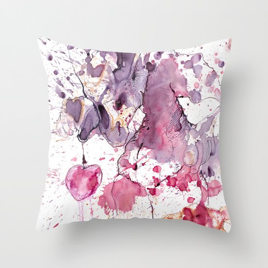 Swap Your heart for one sweet cherry? Throw Pillow