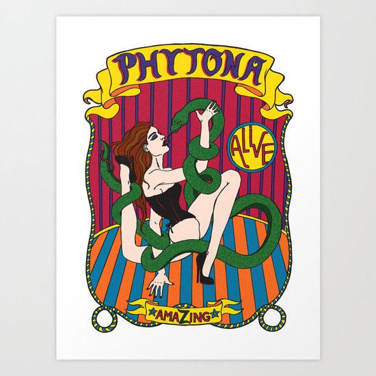Phytona Art Print