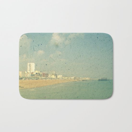 City by the Sea Bath Mat