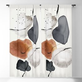 Abstract World Blackout Curtain