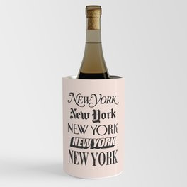 New York I Heart New York City New York Poster I Love NYC Design Home Wall Decor Wine Chiller